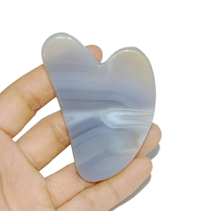 Gua Sha - AGATE GRISE