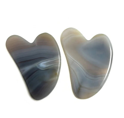 Gua Sha - AGATE GRISE